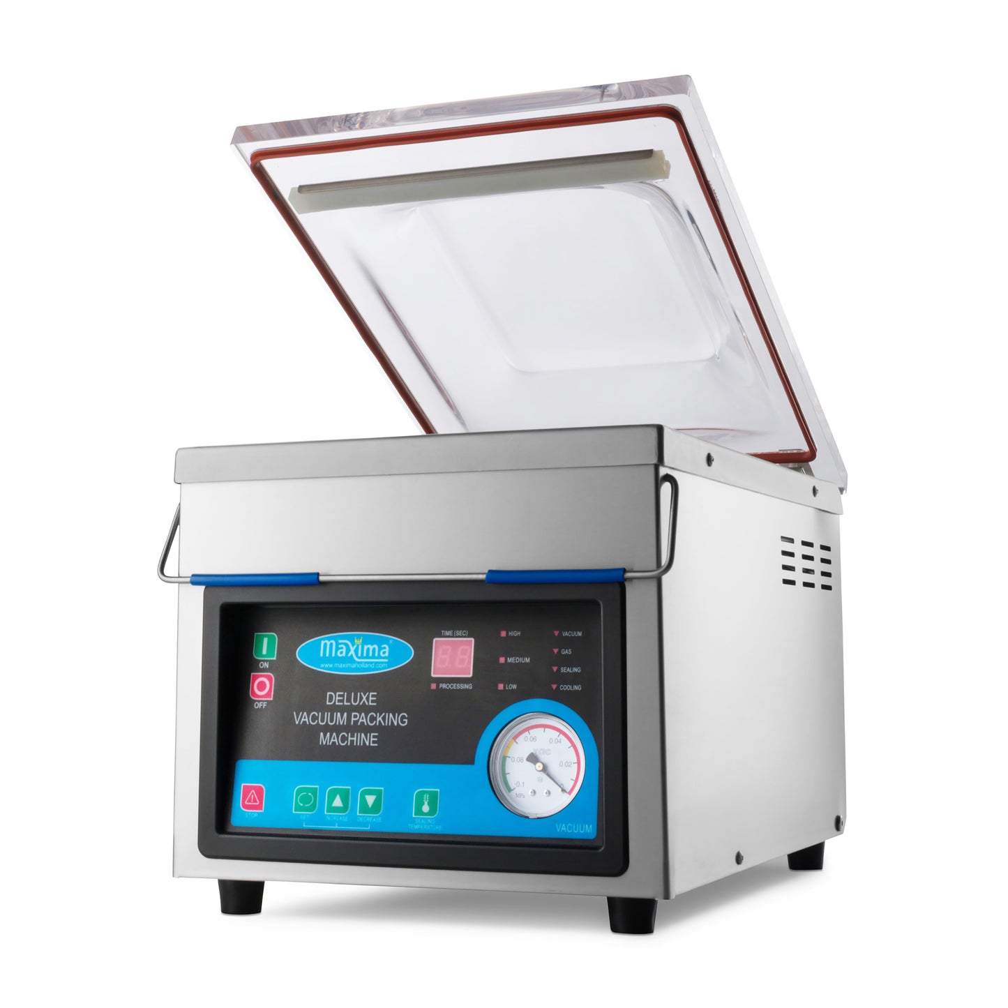 Vacuum Pack Machine - 26cm Seal - W28 x D38,5cm x H9 Chamber
