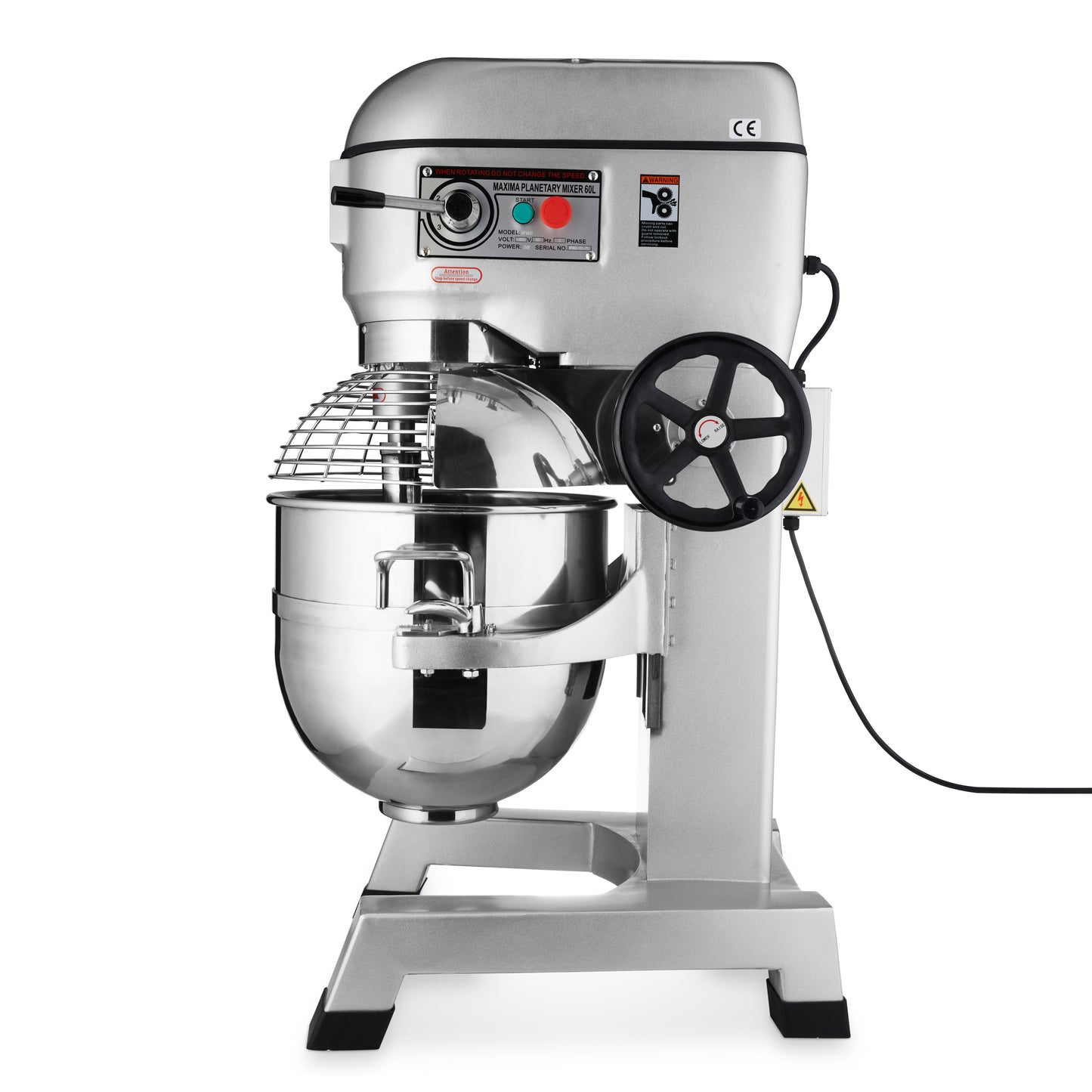 Planetary Mixer - 60L - Up to 30kg Dough - 3 Speed