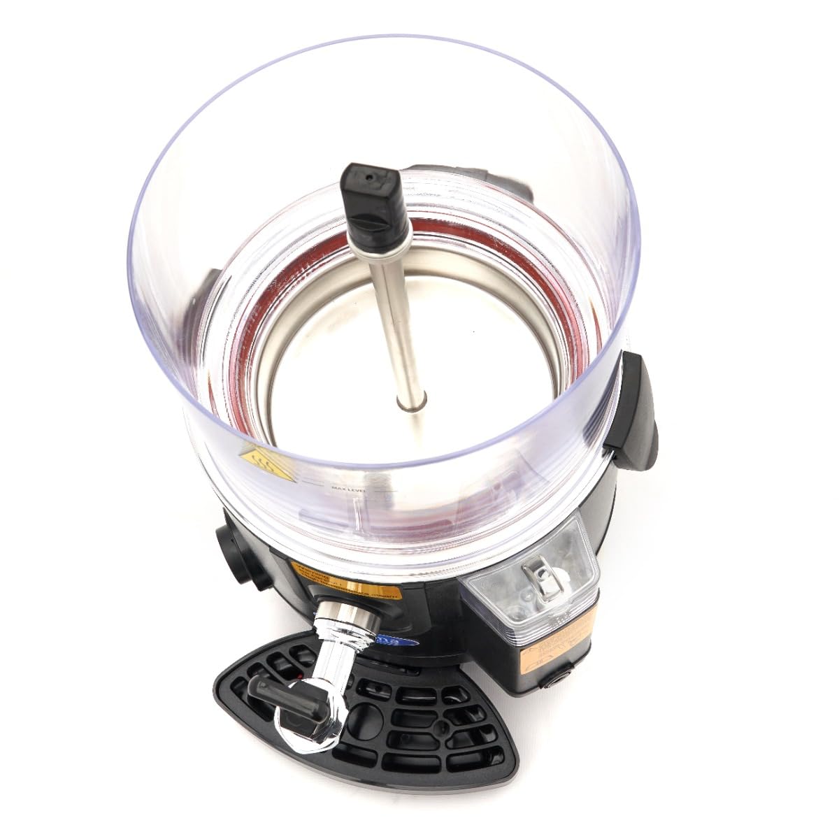 Dispensador chocolate caliente negro