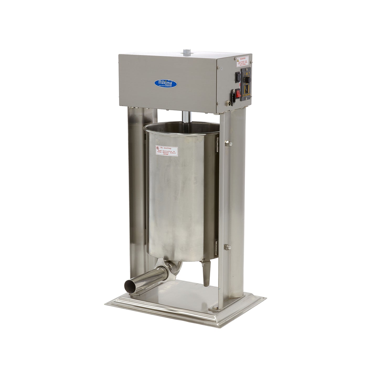 Sausage Stuffer - 20L - Automatic - Vertical - incl 4 Filling Tubes