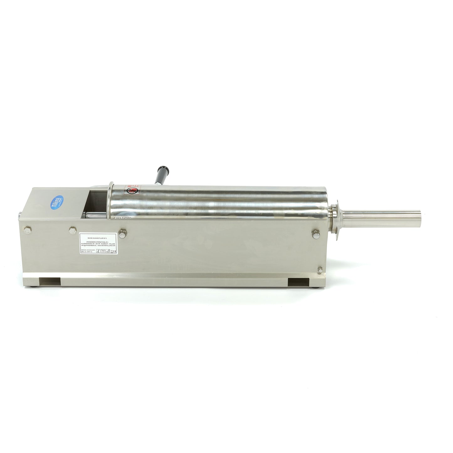 Sausage Stuffer - 7L - Horizontal - incl 4 Filling Tubes