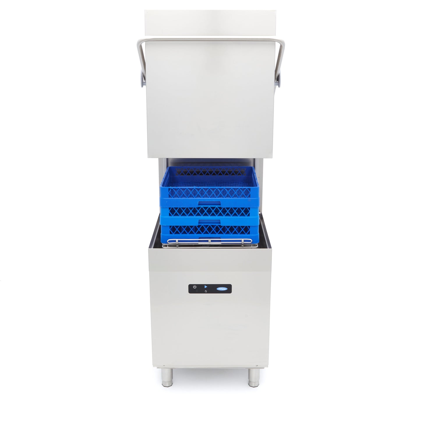 Pass Through Dishwasher - 50 x 50cm - With Rinse Aid and Soap Pumps - Digital Display - 400V