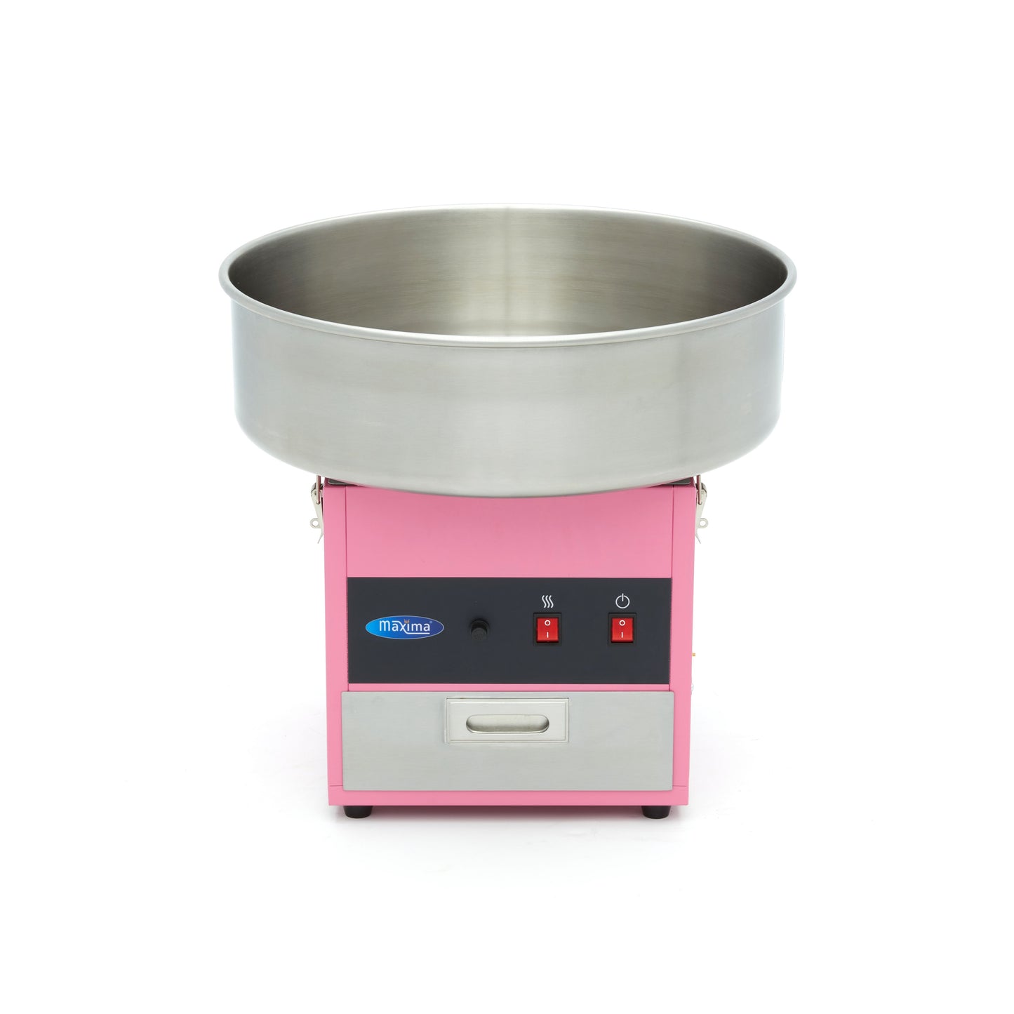 Máquina algodón azúcar rosa