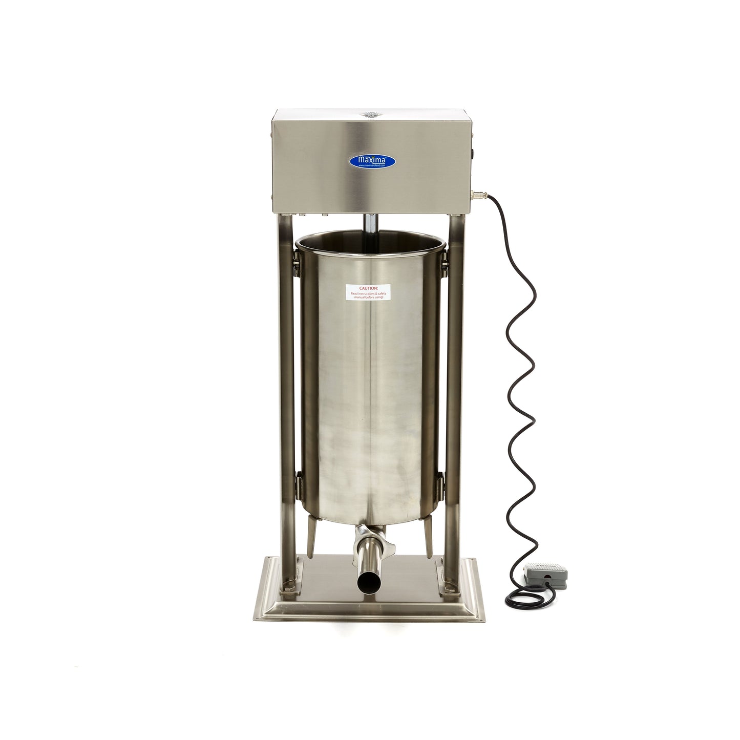 Sausage Stuffer - 25L - Automatic - Vertical - incl 4 Filling Tubes
