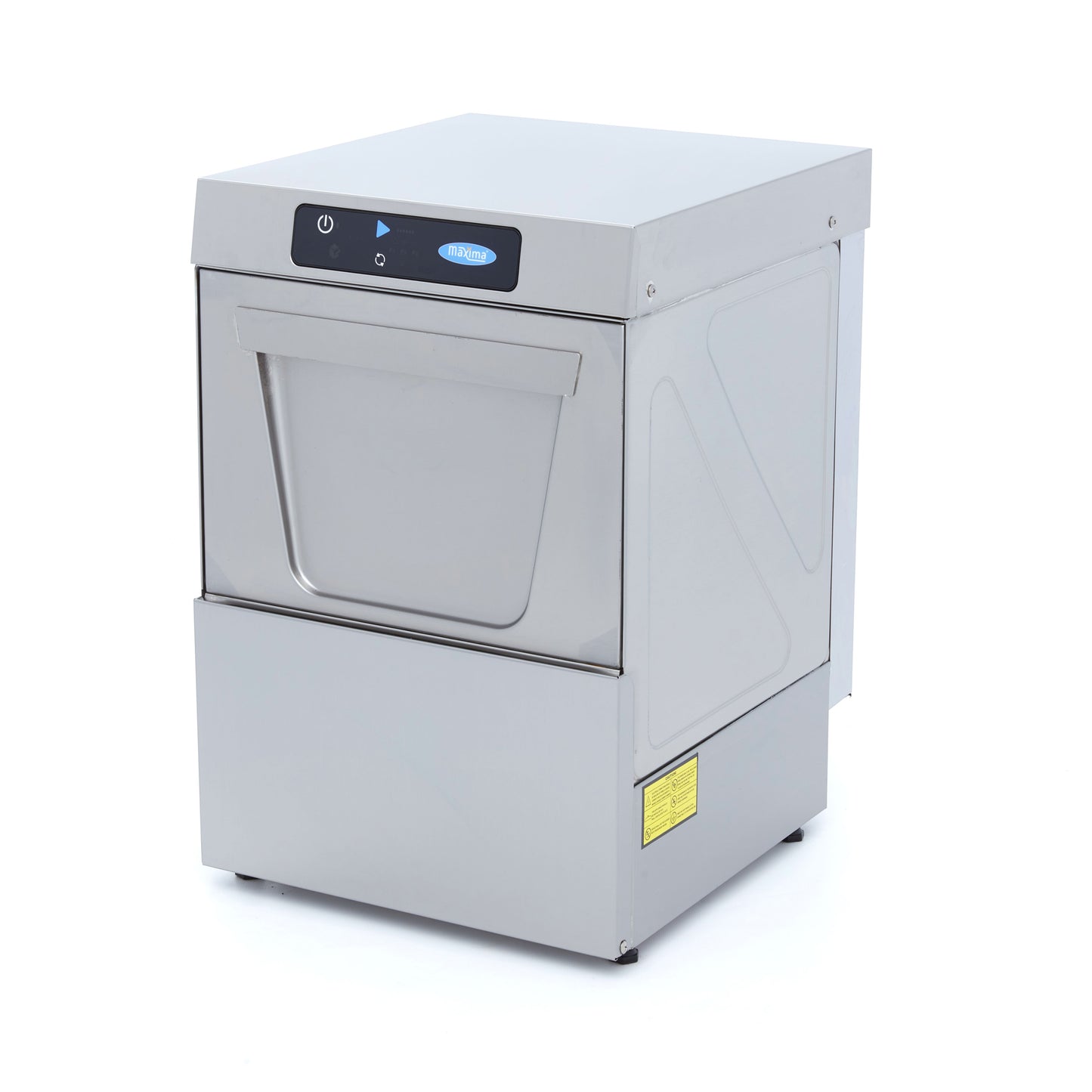 Glass Washer - 35 x 35cm - with Rinse Aid Pump - Digital Display - 230V