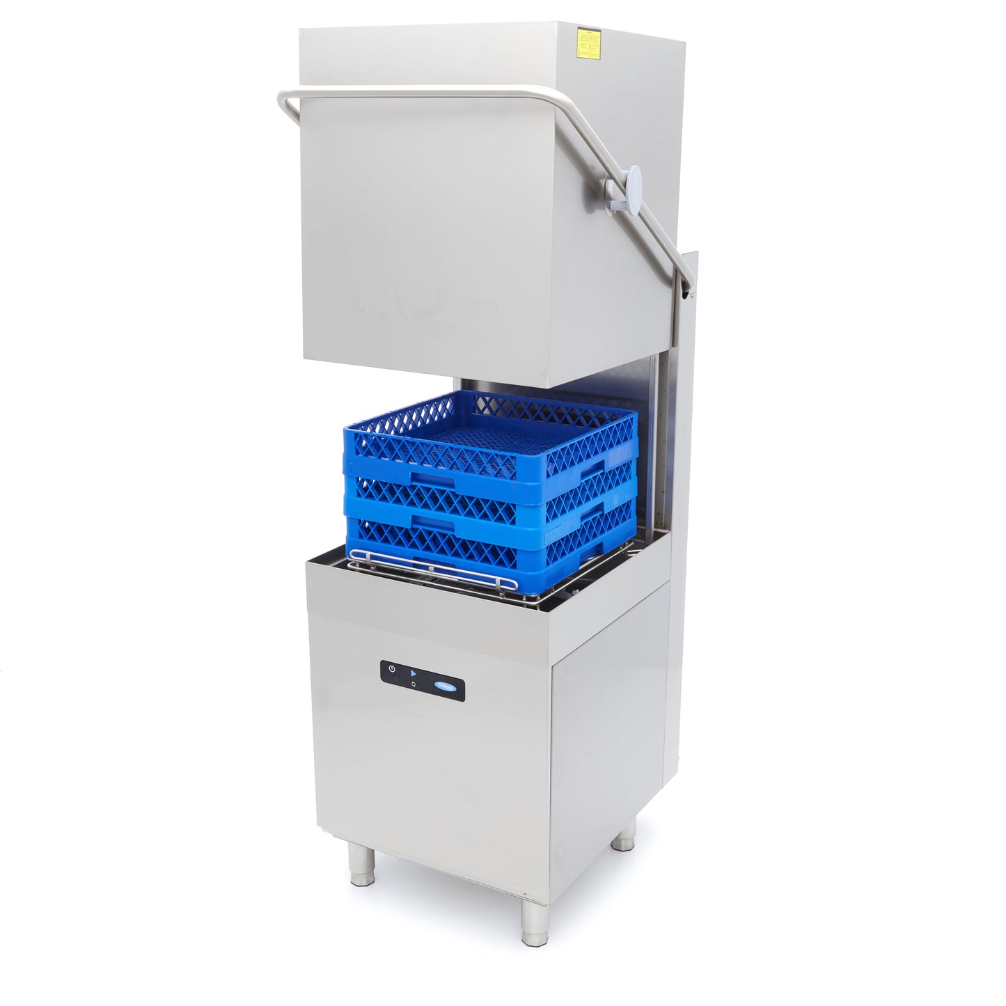 Pass Through Dishwasher - 50 x 50cm - With Rinse Aid and Soap Pumps - Digital Display - 400V
