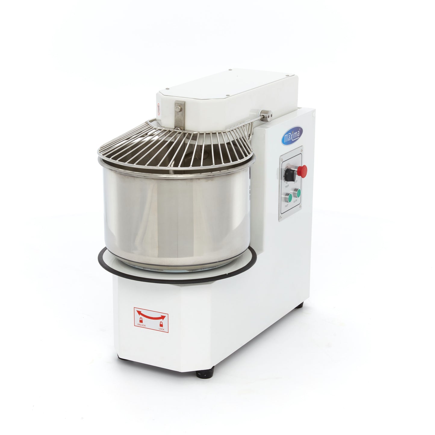 Dough Mixer - 30L - 18kg Dough - 2 Speeds - Removable Bowl