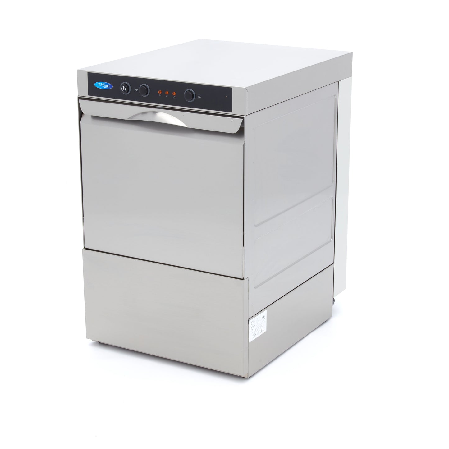 Undercounter Dishwasher - 40 x 40cm - with Drain, Rinse Aid and Soap Pumps - 230V