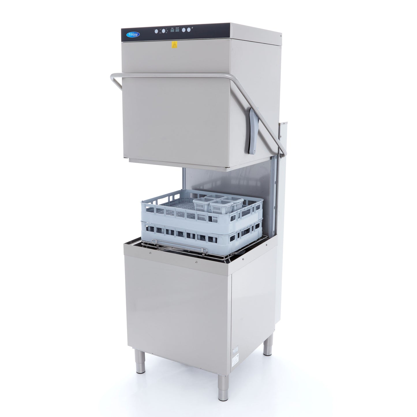 Pass Through Dishwasher - 50x60cm - With Rinse Aid and Soap Pumps - 400V