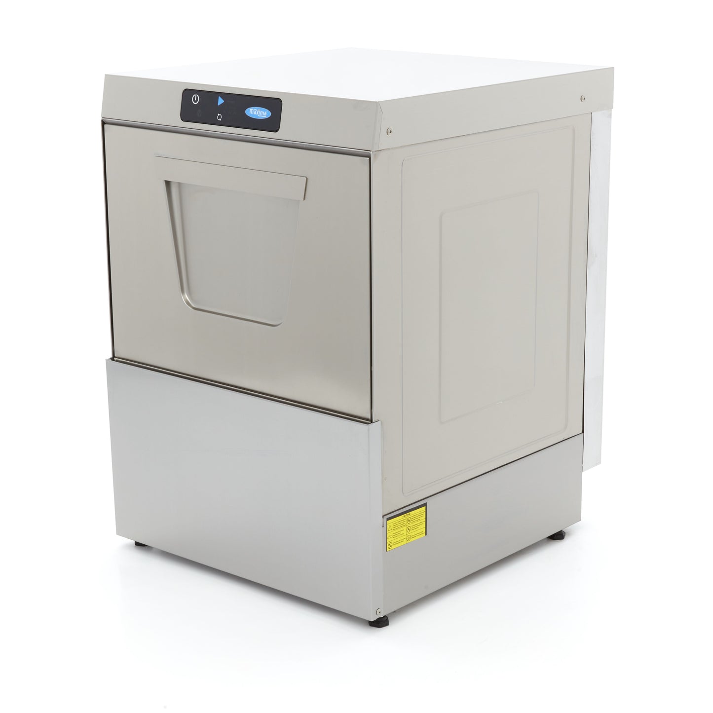 Undercounter Dishwasher - 50 x 50cm - with Drain, Rinse Aid and Soap Pump - Digital Display - 400V