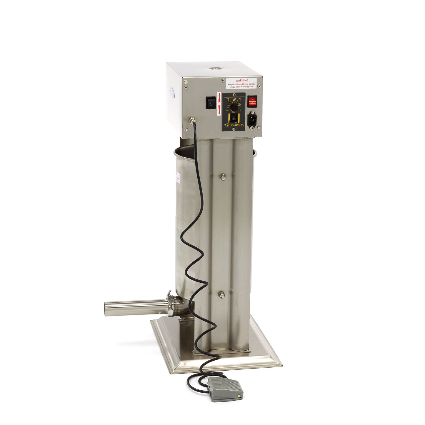 Sausage Stuffer - 15L - Automatic - Vertical - incl 4 Filling Tubes