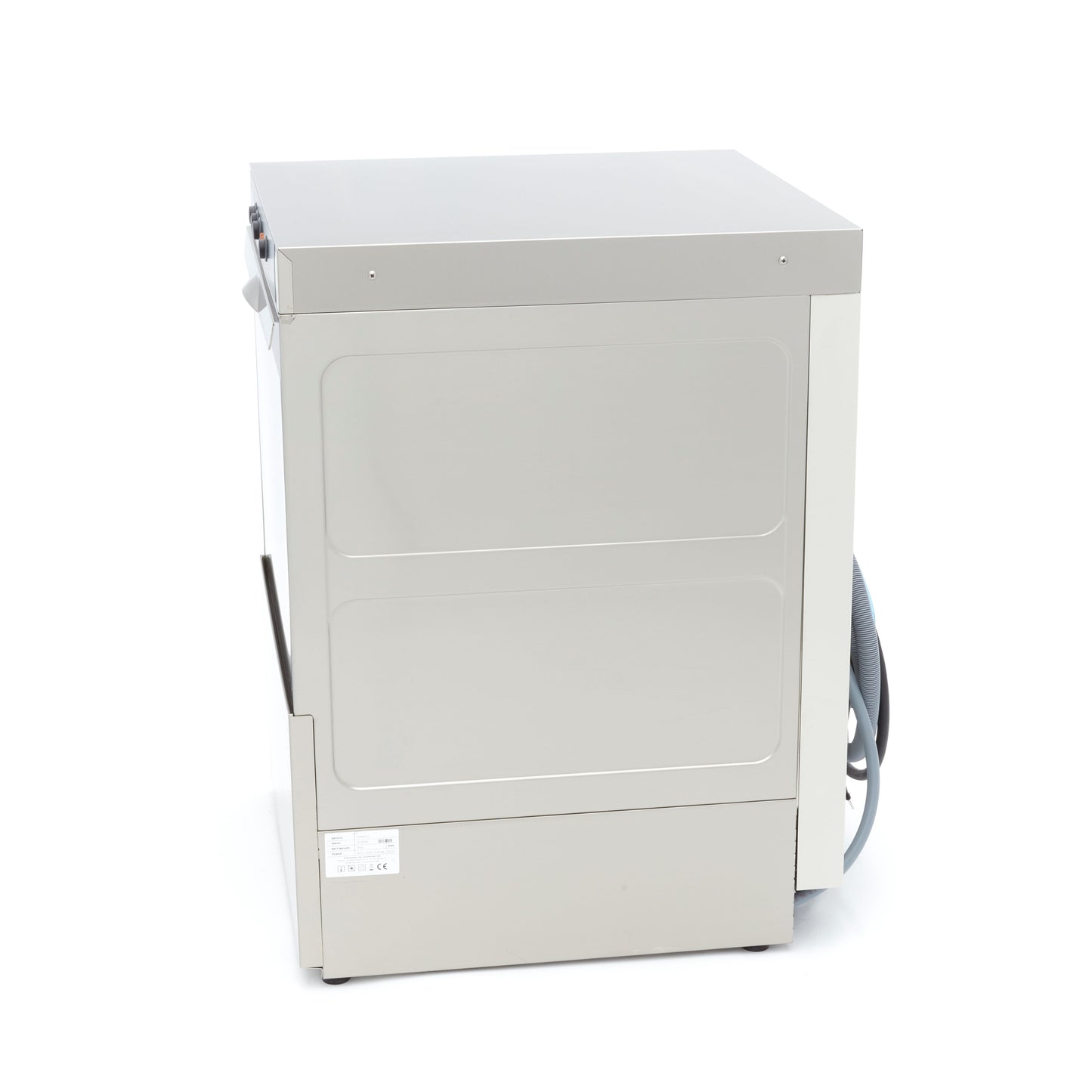 Undercounter Dishwasher - 50 x 50cm - with Drain, Rinse Aid and Soap Pumps - 400V