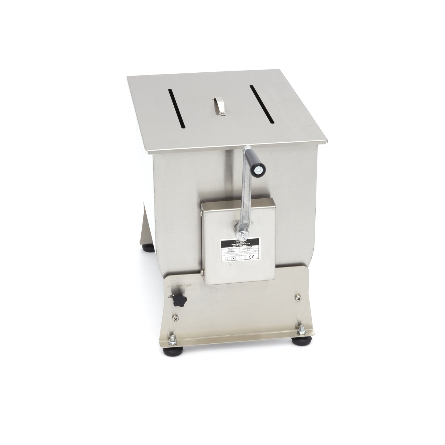 Meat Mixer - 50L - 43kg Meat - Tilting Bowl - Manual