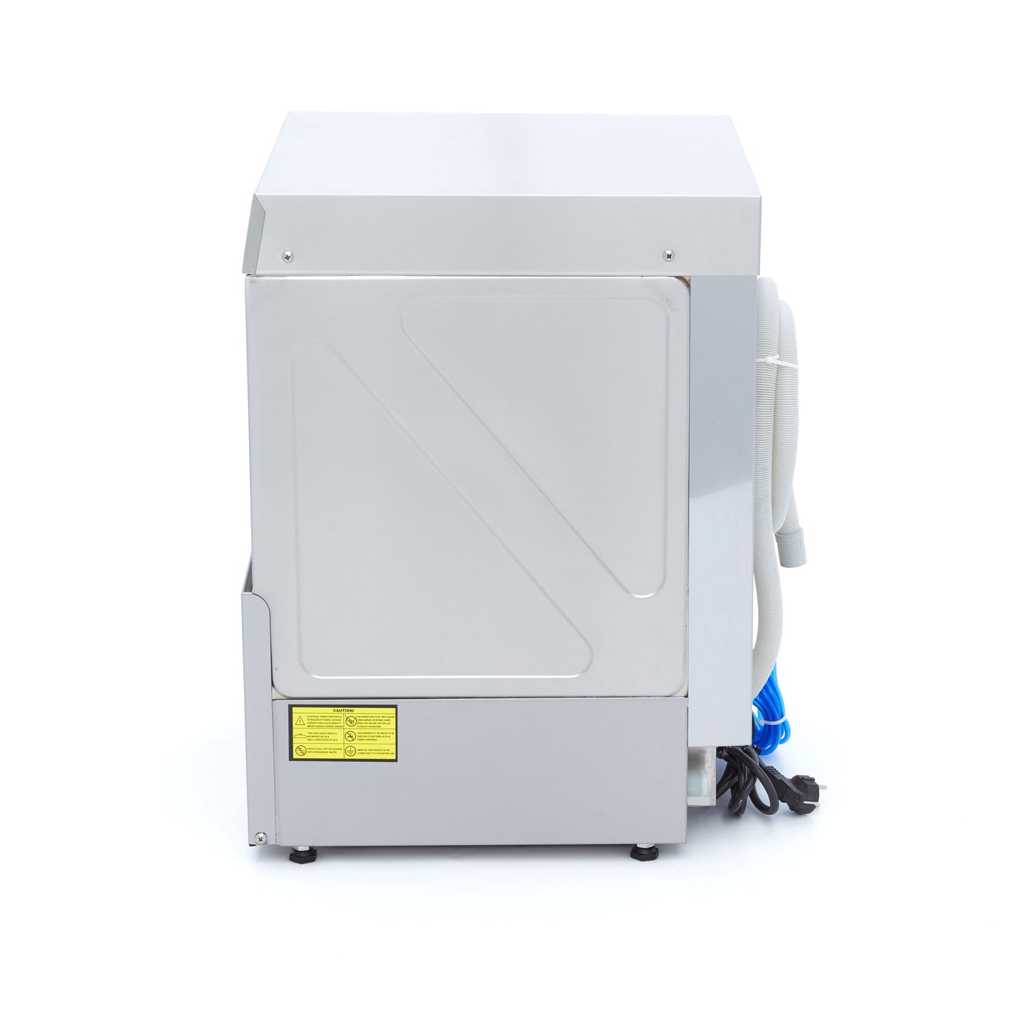 Glass Washer - 35 x 35cm - with Rinse Aid Pump - Digital Display - 230V