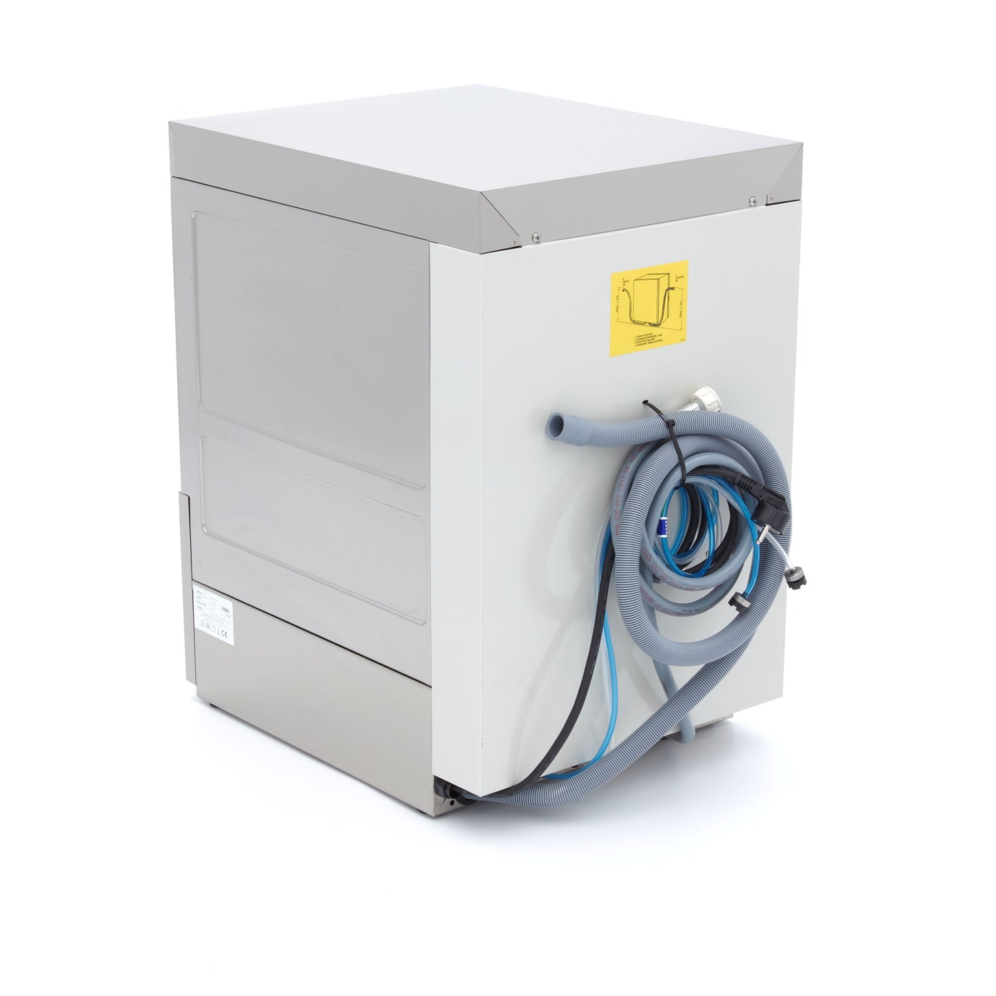 Undercounter Dishwasher - 40 x 40cm - with Drain, Rinse Aid and Soap Pumps - 230V