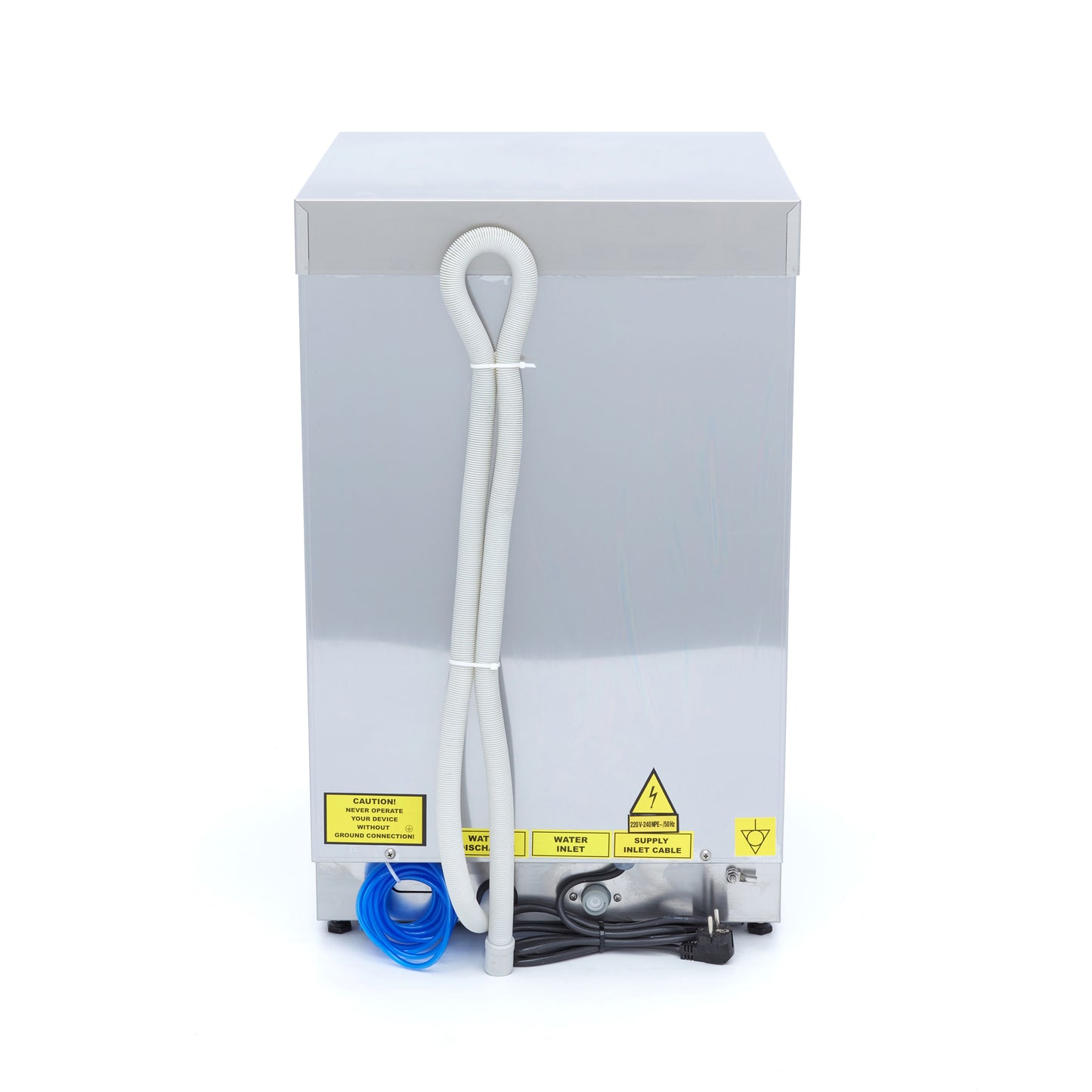 Undercounter Dishwasher - 40 x 40cm - with Rinse Aid Pump - Digital Display - 230V
