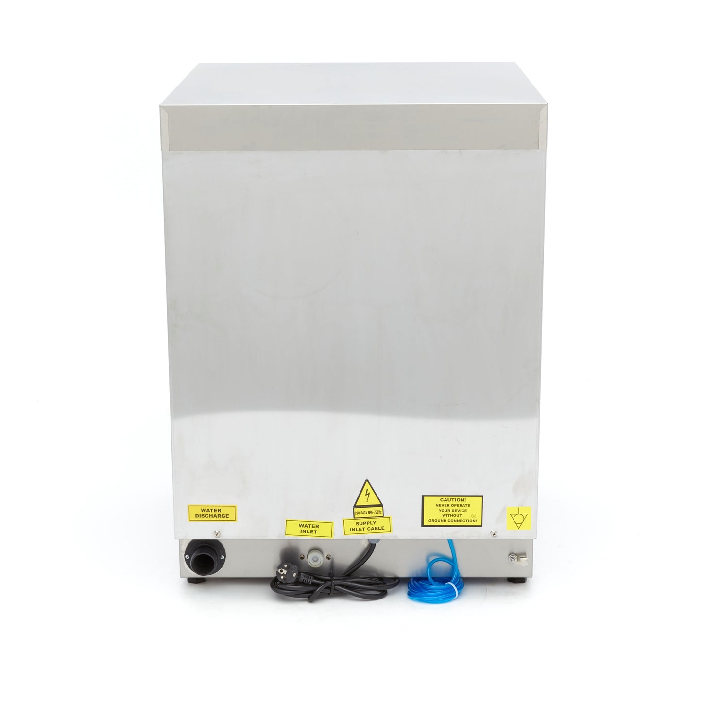 Undercounter Dishwasher - 50 x 50cm - with Rinse Aid Pump - Digital Display - 230V