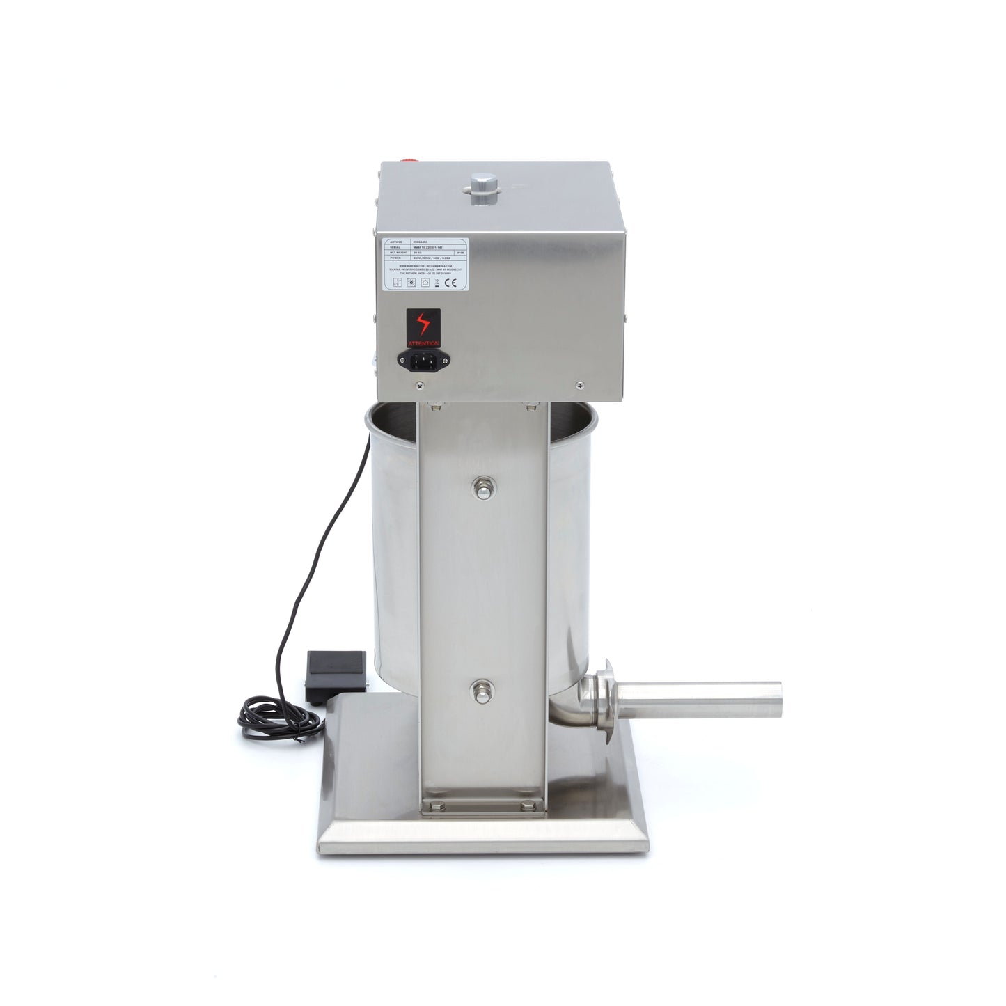 Sausage Stuffer - 10L - Automatic - Vertical - Digital Display