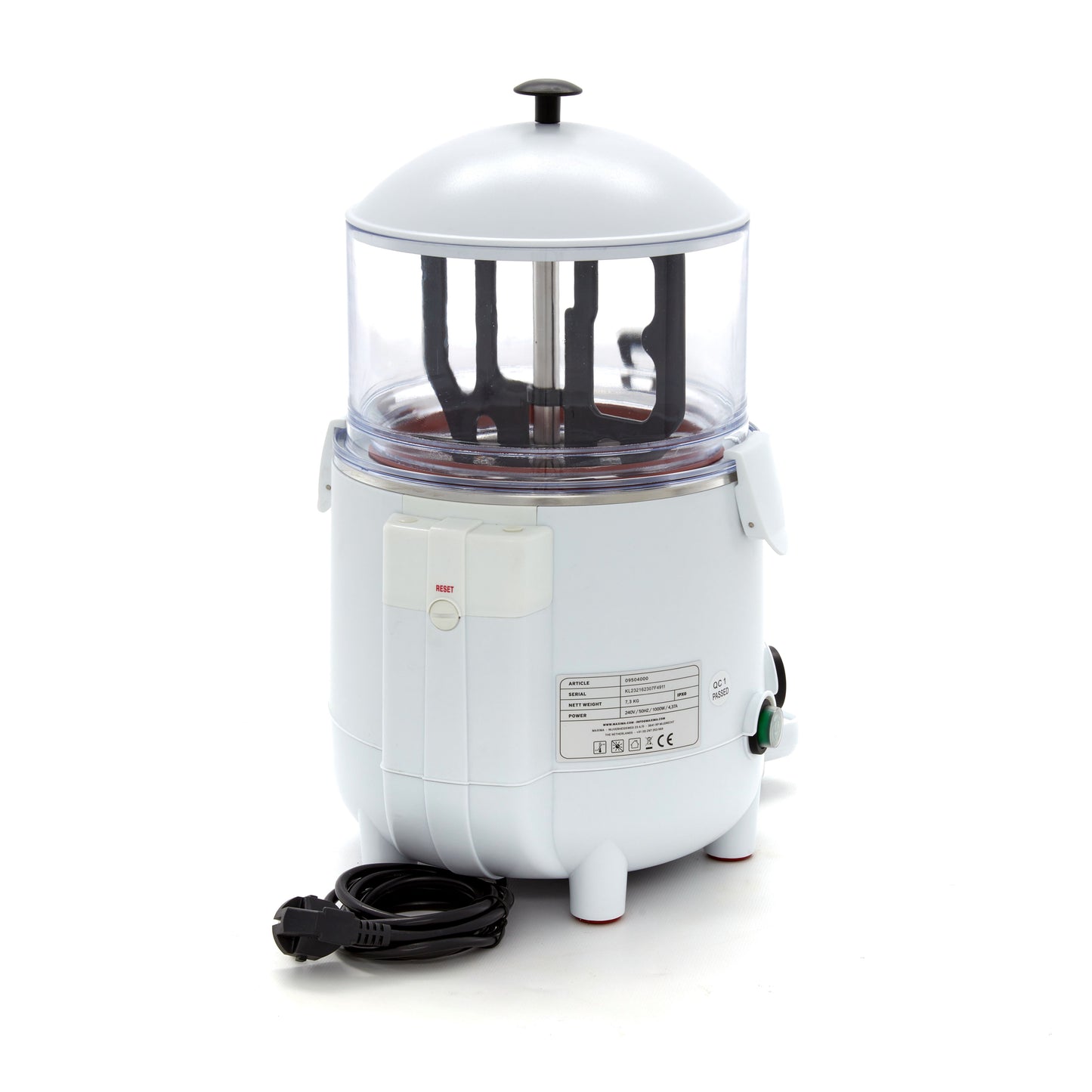 Dispensador chocolate caliente