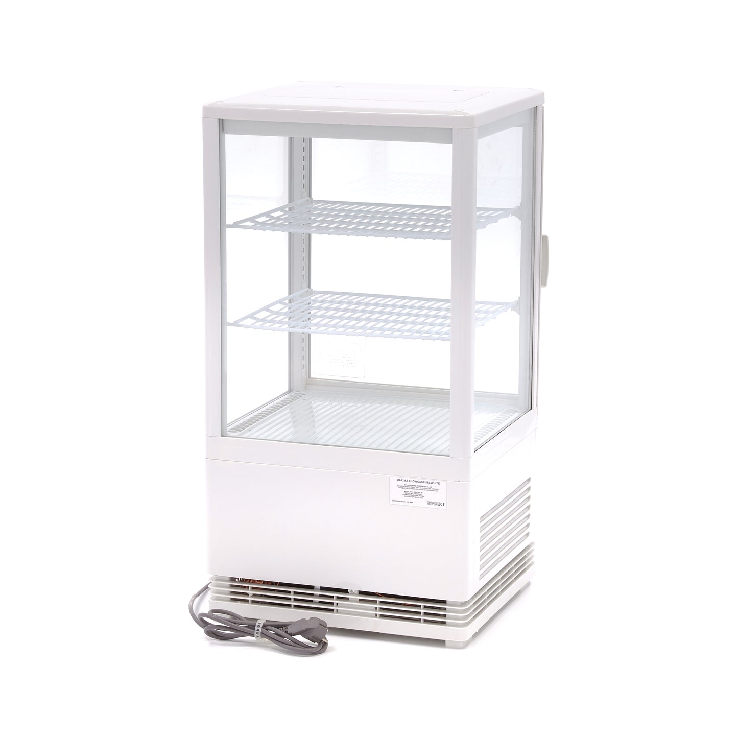 Frigorífico expositor blanco 58L