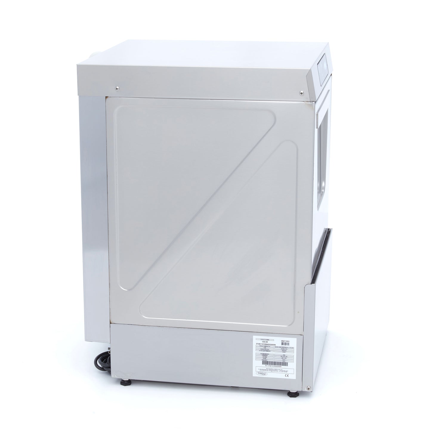Undercounter Dishwasher - 40 x 40cm - with Drain, Rinse Aid and Soap Pump - Digital Display - 230V
