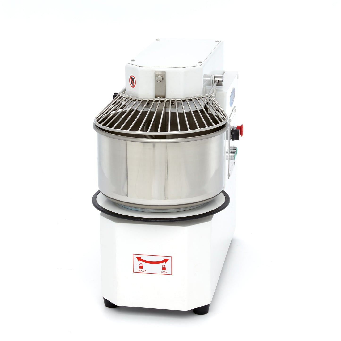 Dough Mixer - 20L - 12kg Dough - 2 Speeds - Removable Bowl