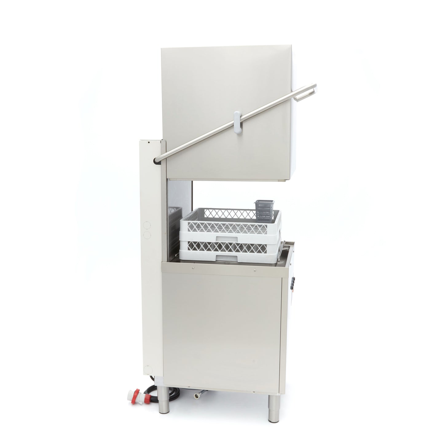 Pass Through Dishwasher - 50x50cm - With Drain, Rinse Aid and Soap Pumps - 400V