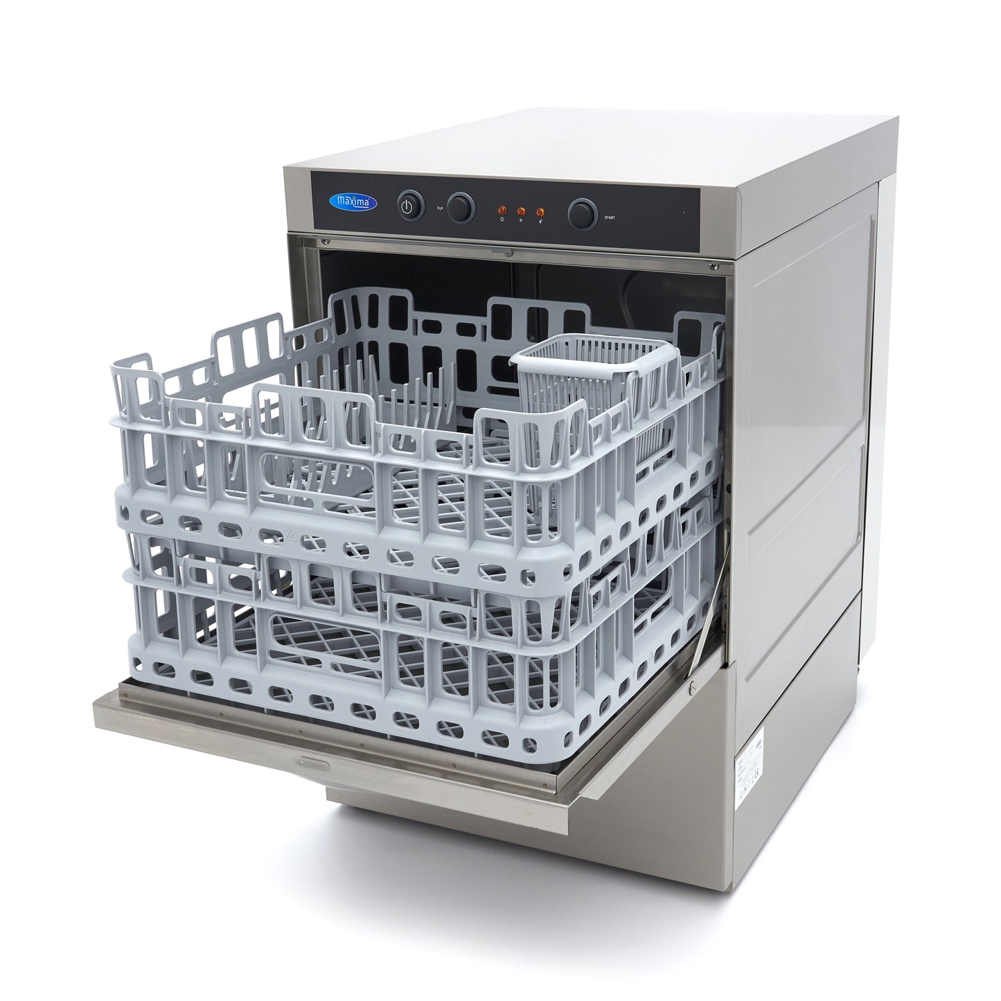 Undercounter Dishwasher - 40 x 40cm - with Drain, Rinse Aid and Soap Pumps - 230V