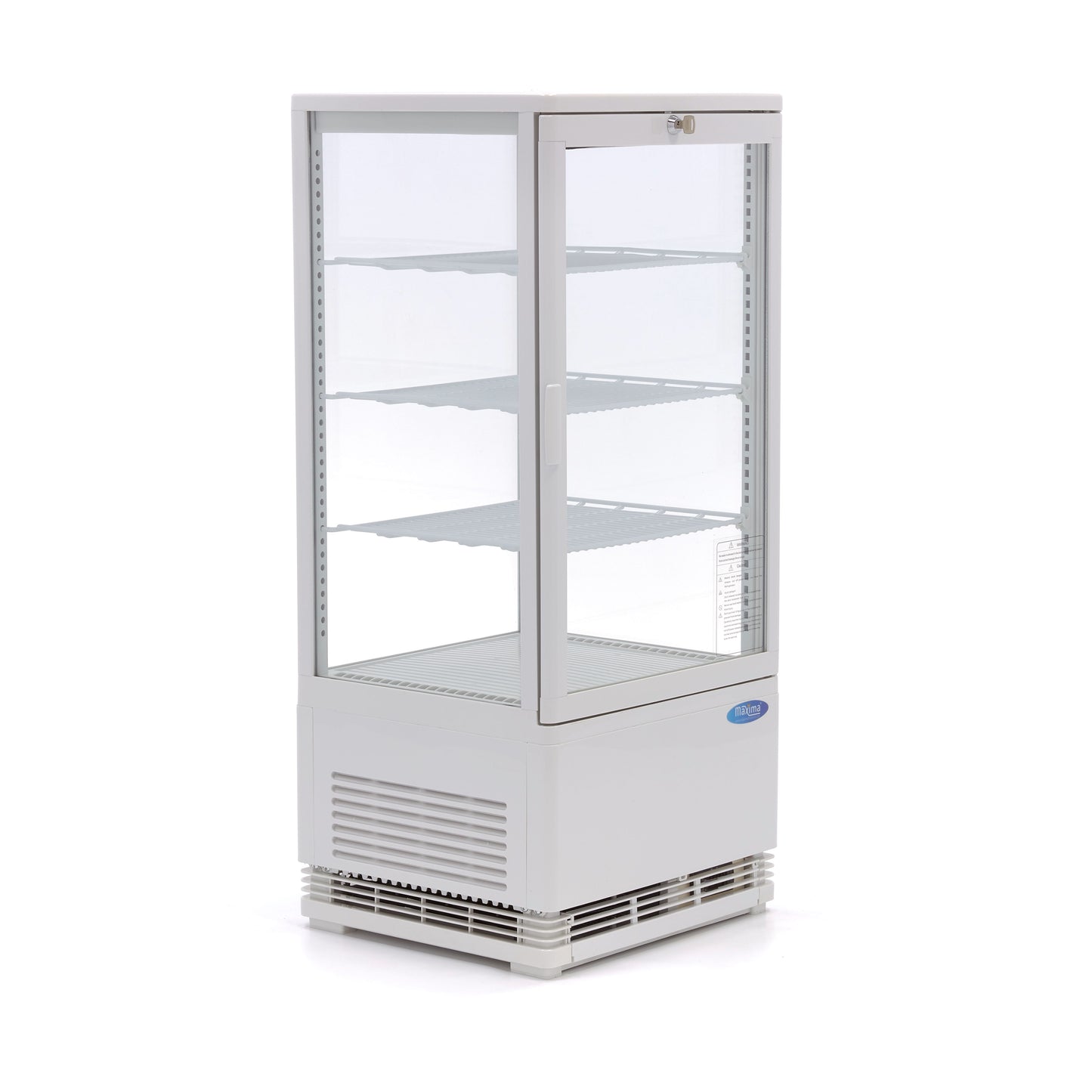 Frigorífico expositor blanco 78L