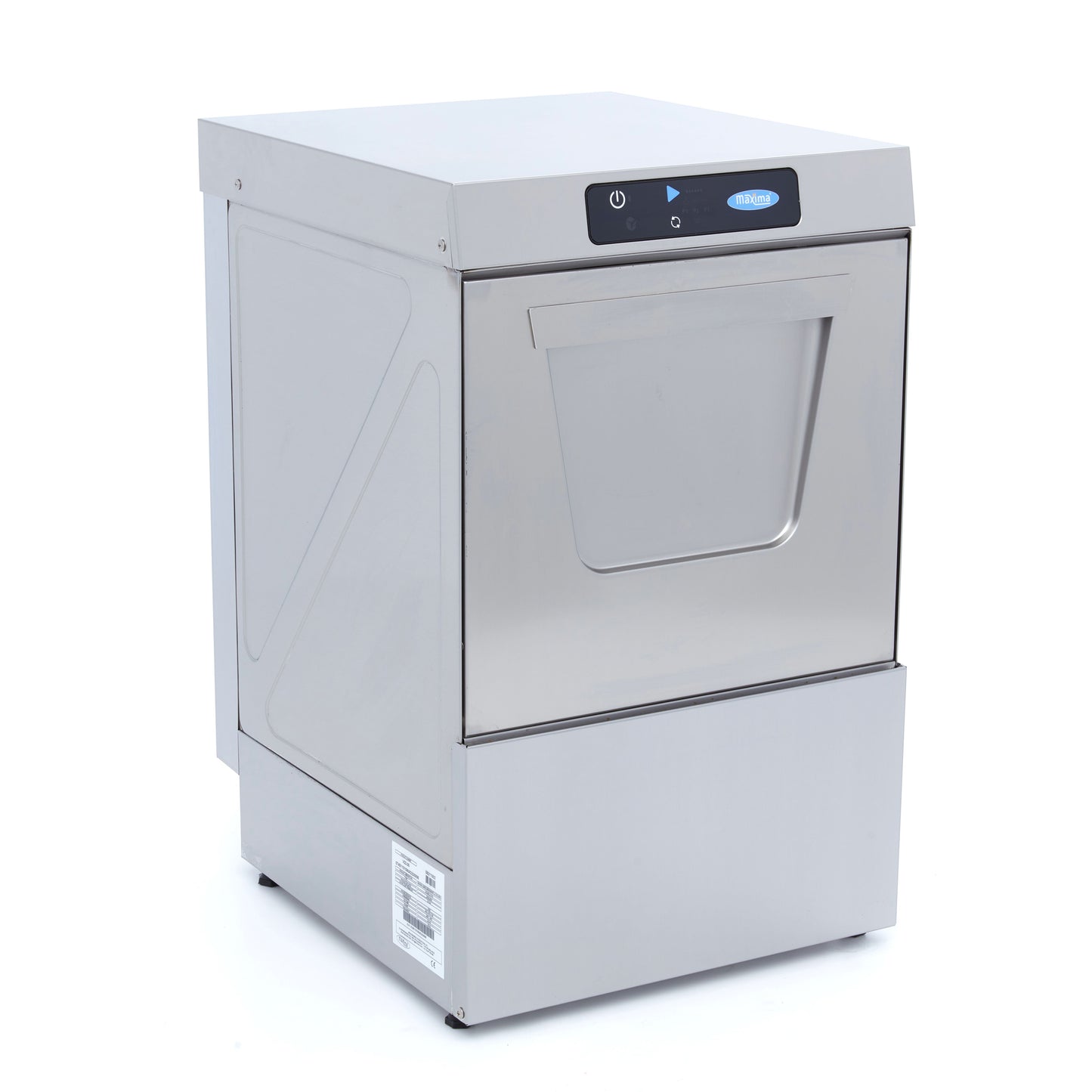 Undercounter Dishwasher - 40 x 40cm - with Drain, Rinse Aid and Soap Pump - Digital Display - 230V