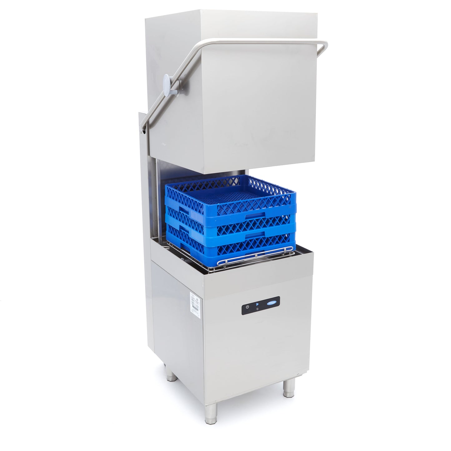 Pass Through Dishwasher - 50 x 50cm - With Rinse Aid and Soap Pumps - Digital Display - 400V