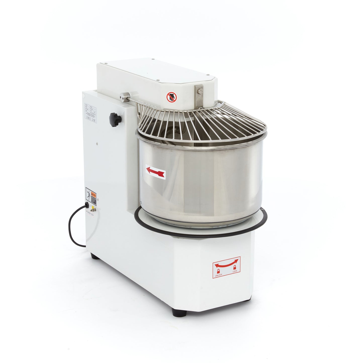 Dough Mixer - 30L - 18kg Dough - 2 Speeds - Removable Bowl