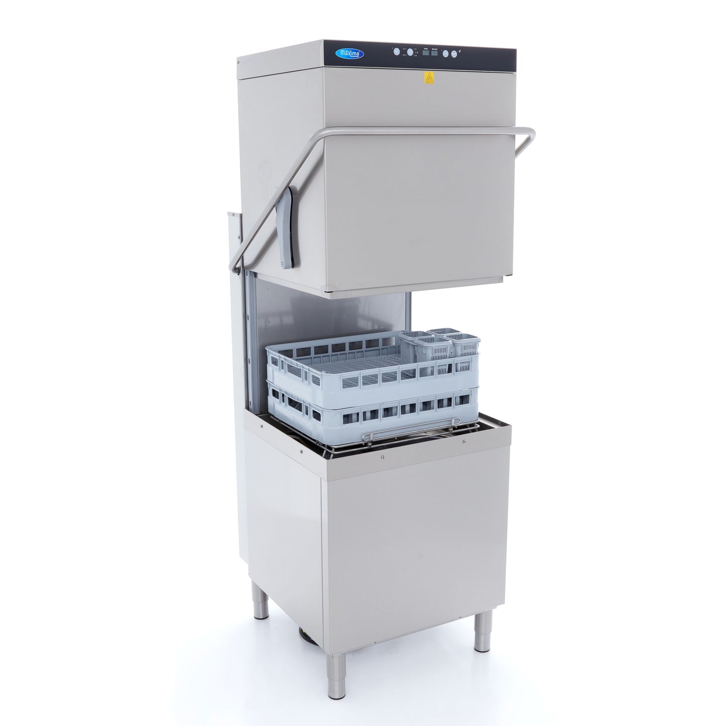 Pass Through Dishwasher - 50x60cm - With Rinse Aid and Soap Pumps - 400V
