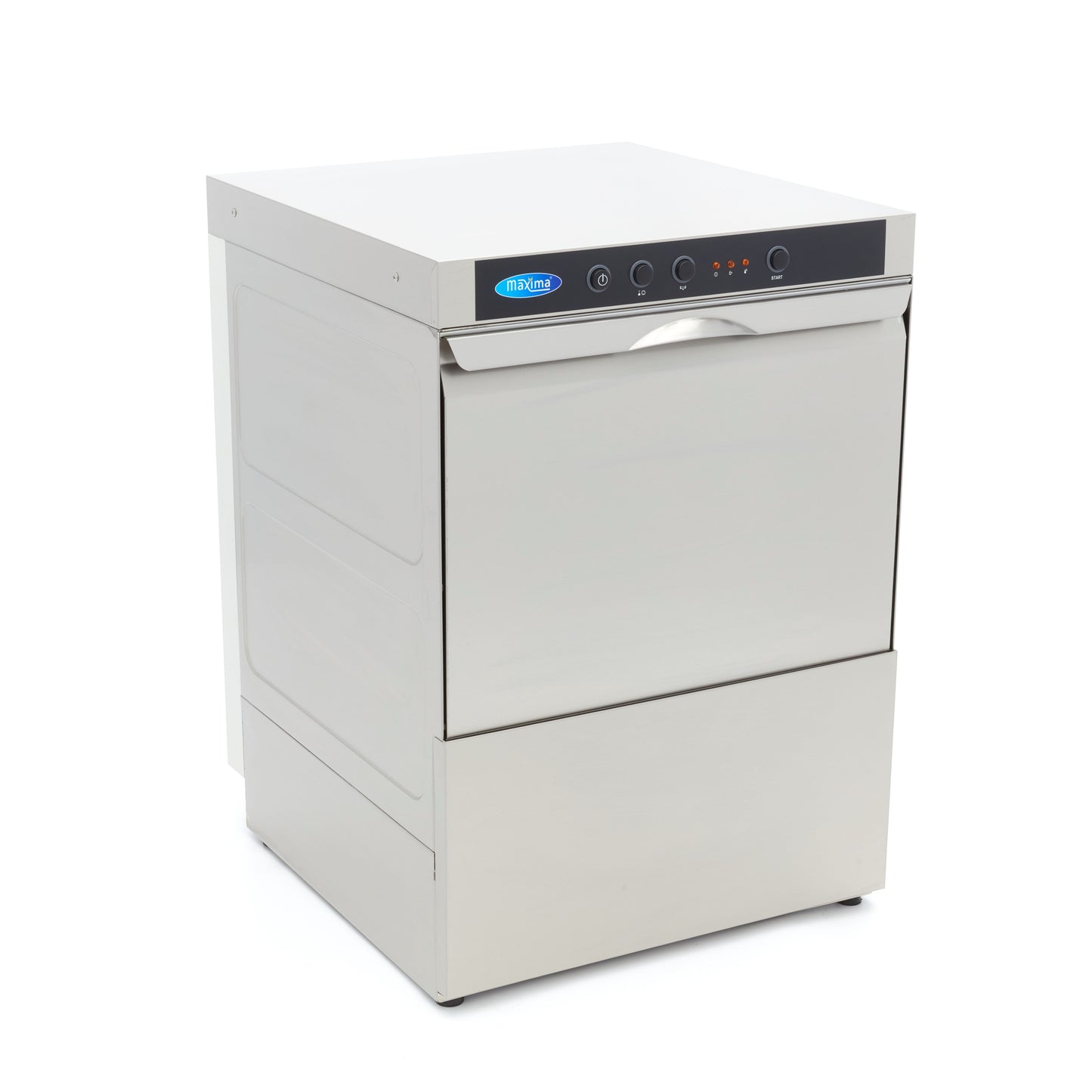 Undercounter Dishwasher - 50 x 50cm - with Drain, Rinse Aid and Soap Pumps - 400V