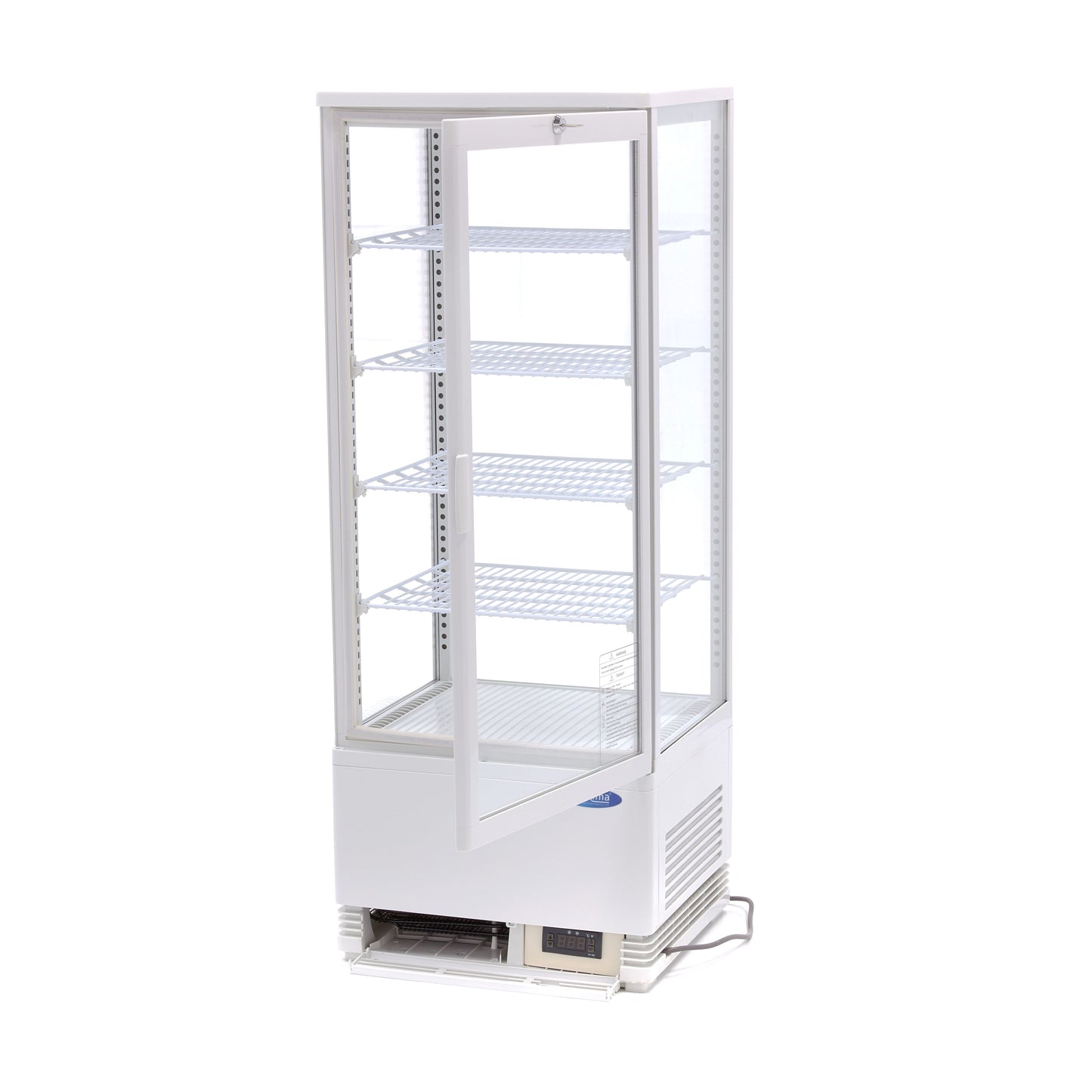 Frigorífico expositor blanco 98L
