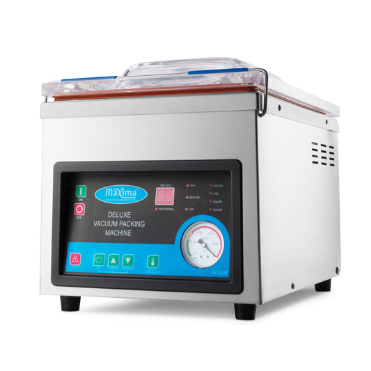 Vacuum Pack Machine - 26cm Seal - W28 x D38,5cm x H9 Chamber