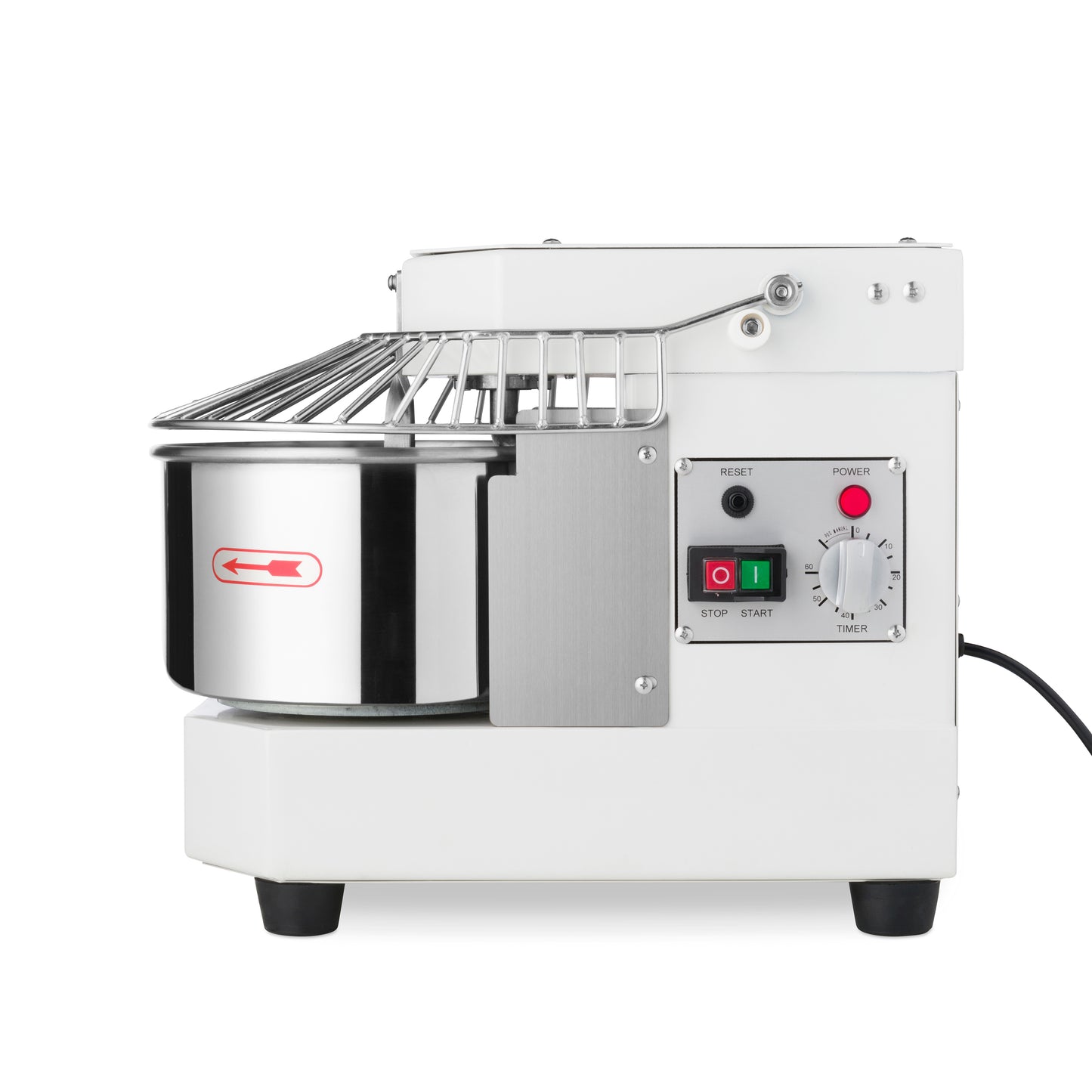 Dough Mixer - 8L - 4,5kg Dough - White