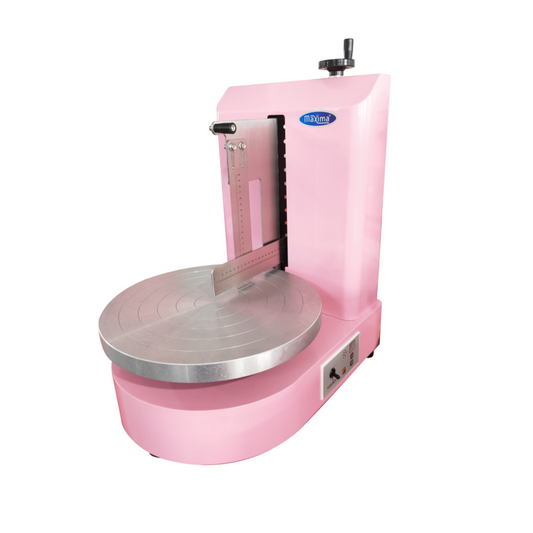 Máquina decorar pasteles rosa