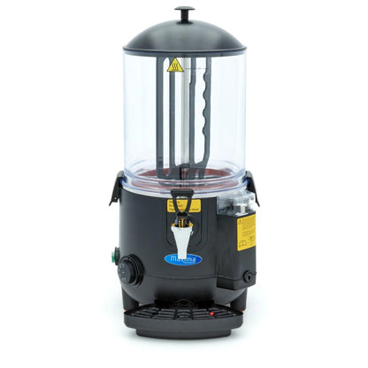 Dispensador chocolate caliente negro