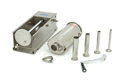 Sausage Stuffer - 5L - Horizontal - incl 4 Filling Tubes