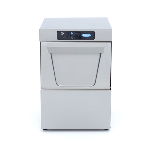 Glass Washer - 35 x 35cm - with Rinse Aid Pump - Digital Display - 230V