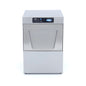 Glass Washer - 35 x 35cm - with Drain, Rinse Aid and Soap Pump - Digital Display - 230V