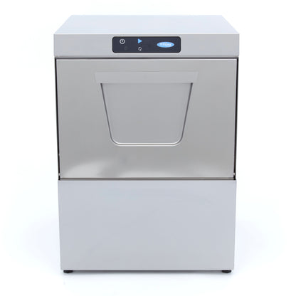 Undercounter Dishwasher - 50 x 50cm - with Rinse Aid Pump - Digital Display - 400V