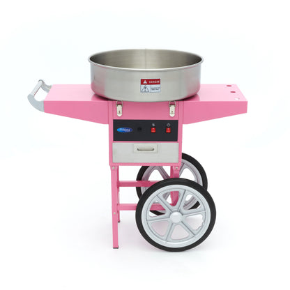 Máquina algodón azúcar rosa