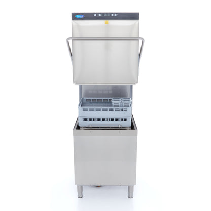 Pass Through Dishwasher - 50x60cm - With Rinse Aid and Soap Pumps - 400V
