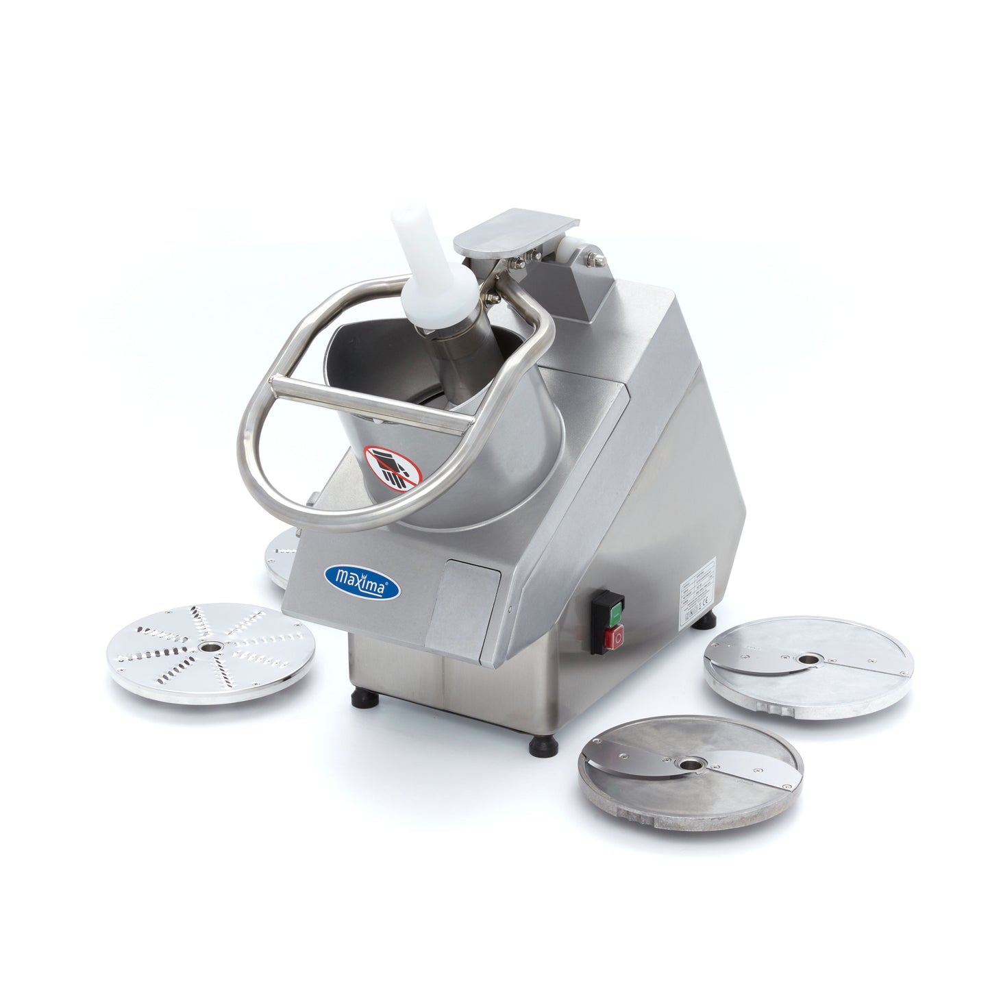 Vegetable Slicer - up to 450kg/h - incl 5 Cutting Disks