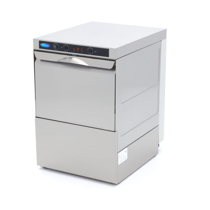Glass Washer - 35 x 35cm - with Rinse Aid Pump