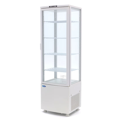Frigorífico expositor blanco
