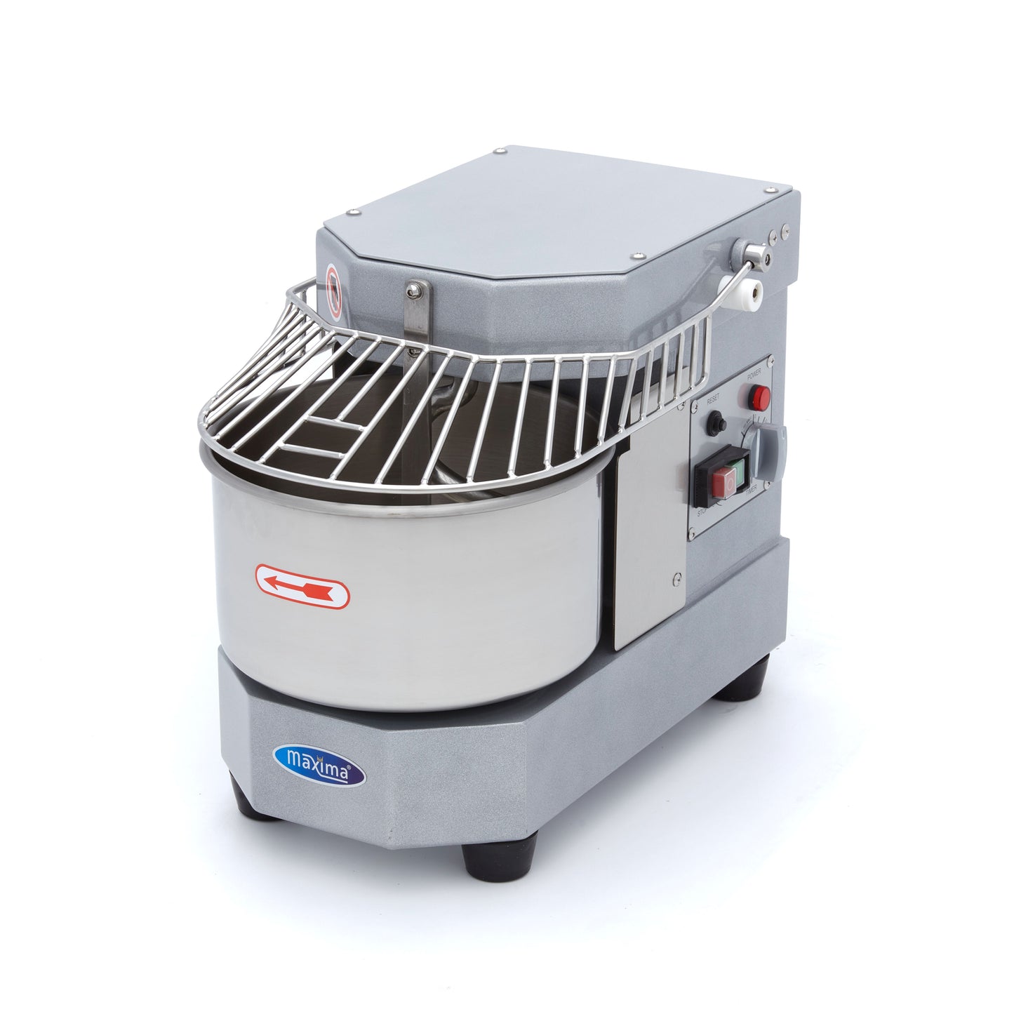 Dough Mixer - 8L - 4,5kg Dough - Silver