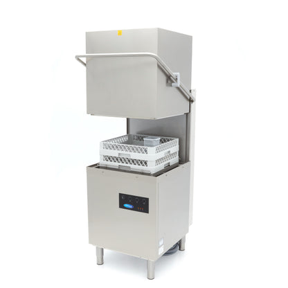 Pass Through Dishwasher - 50x50cm - With Drain, Rinse Aid and Soap Pumps - 400V
